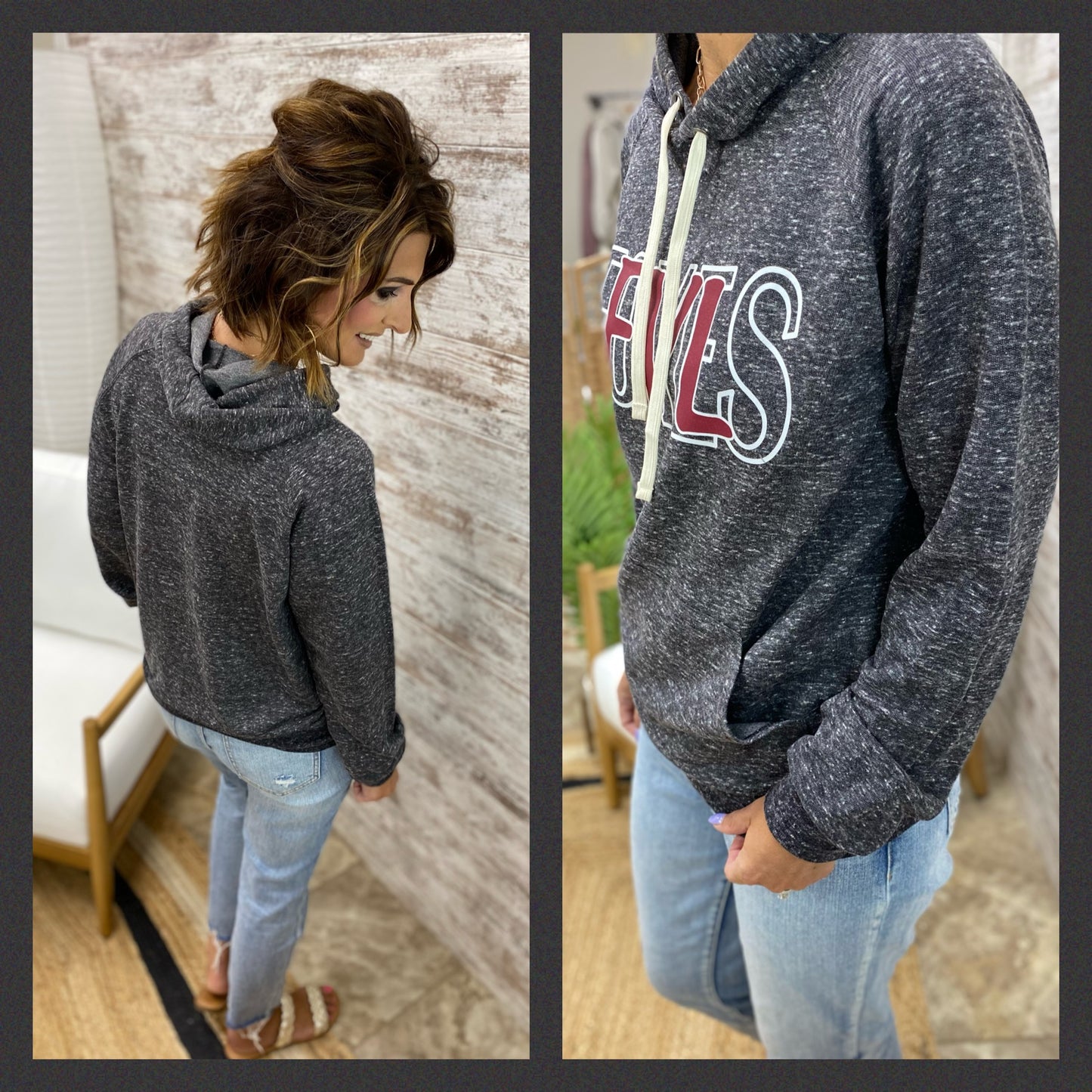 FVL Jerzee Heathered Hoodie