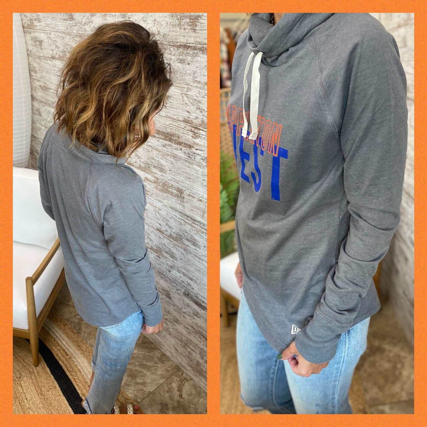 Appleton West Grey New Era Cowl