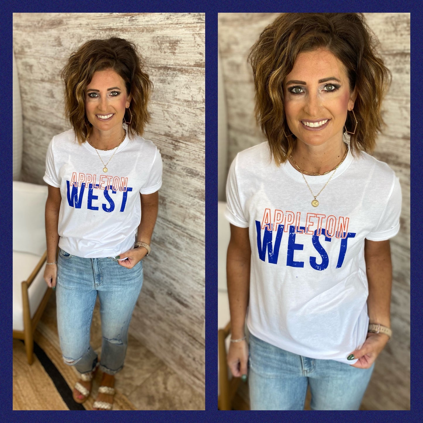 Appleton West White Bella Tee