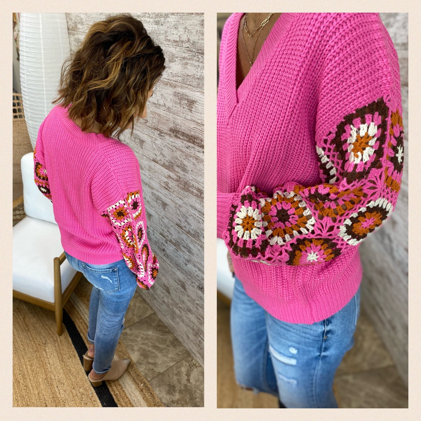 Granny Knit Sweater