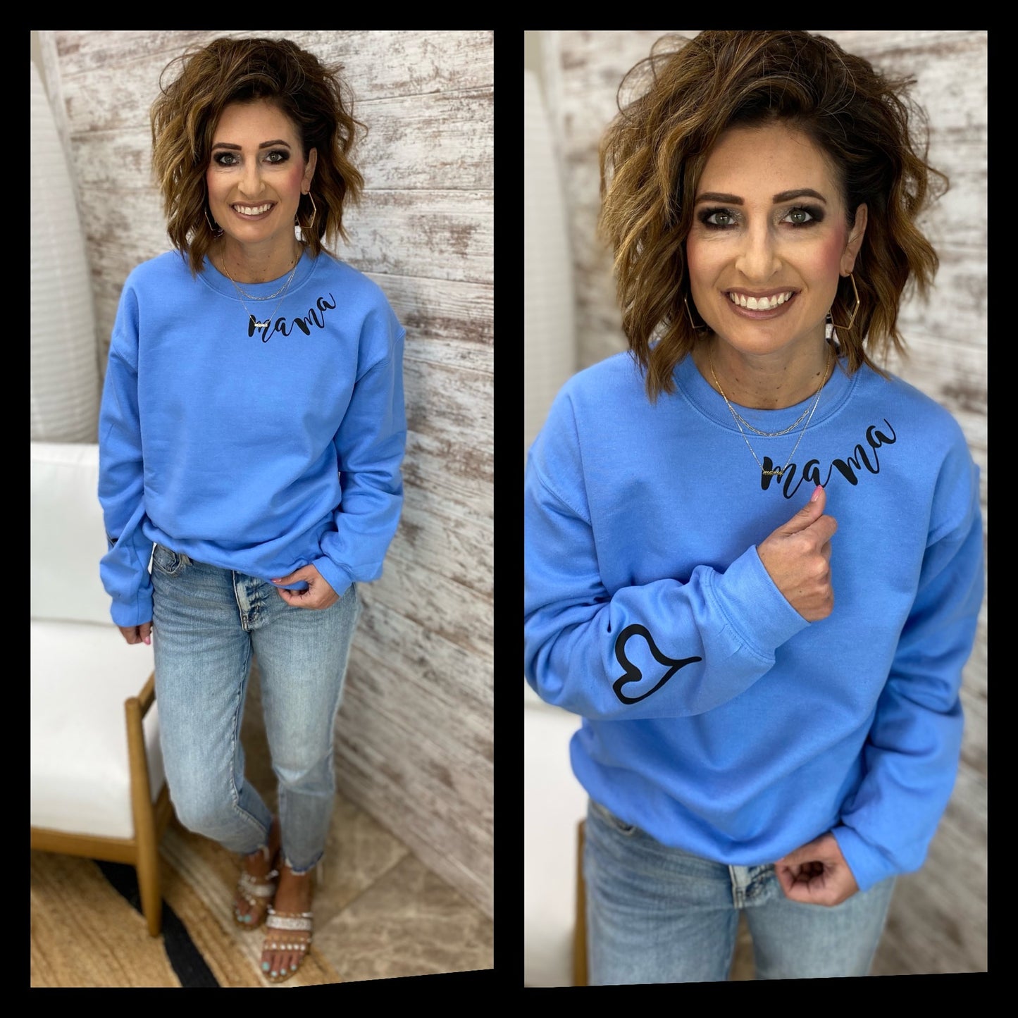 Mama Heart Crewneck