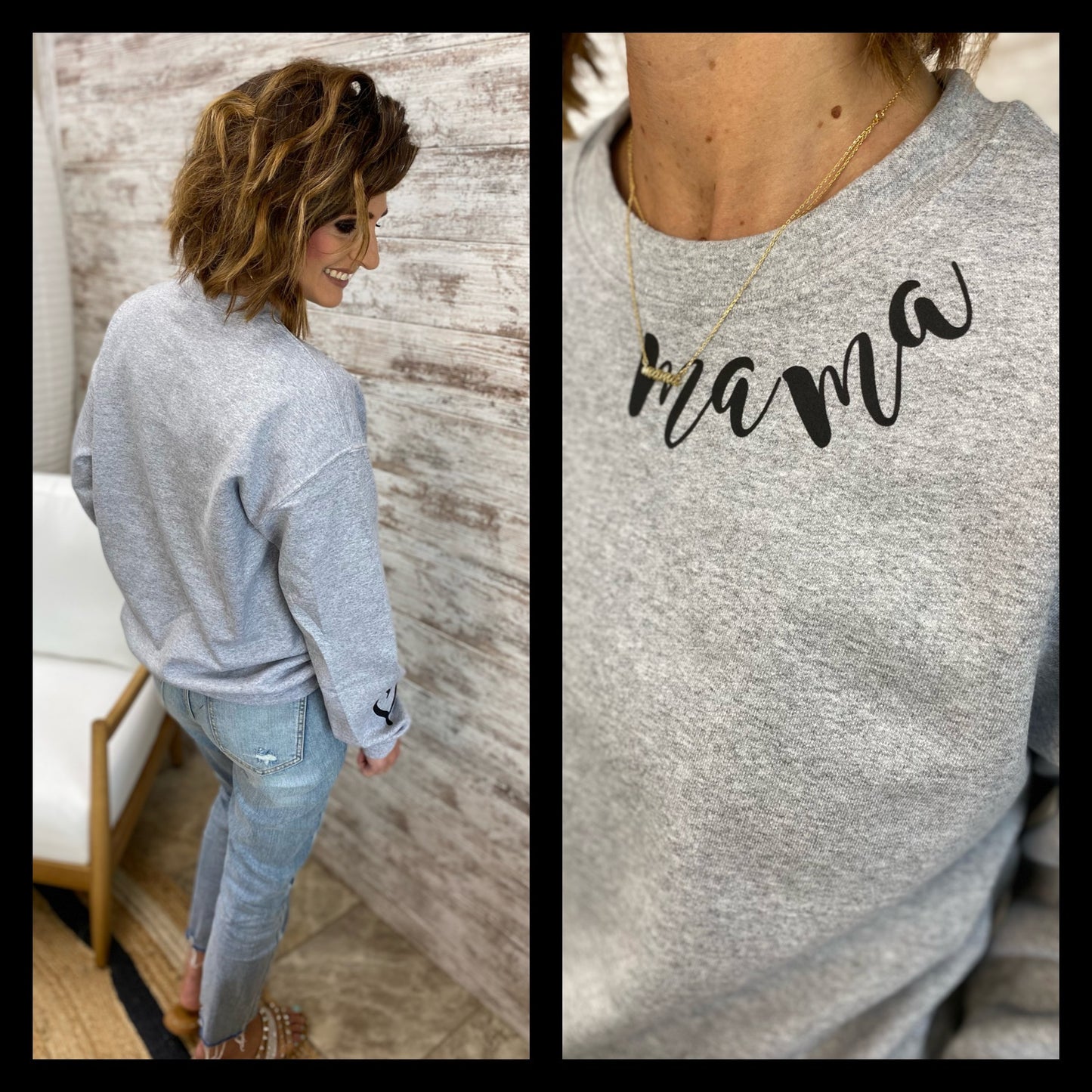 Mama Heart Crewneck
