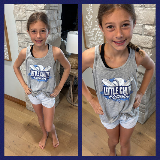 Little Chute Bella Canvas Youth Tank_Baseball or Softball