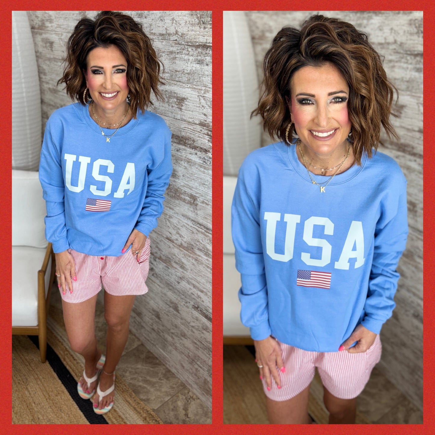 USA Gildan Heavy Blend Crew ~ 2 Colors