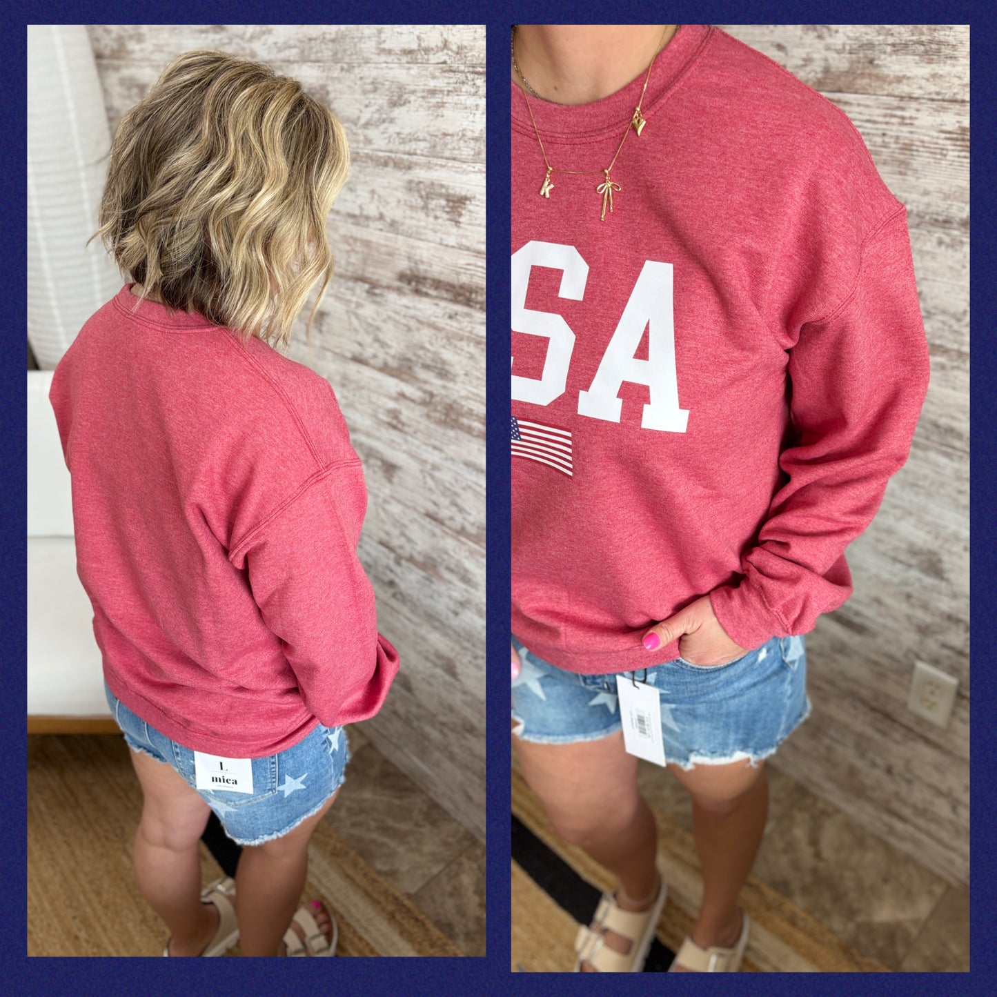 USA Gildan Heavy Blend Crew ~ 2 Colors