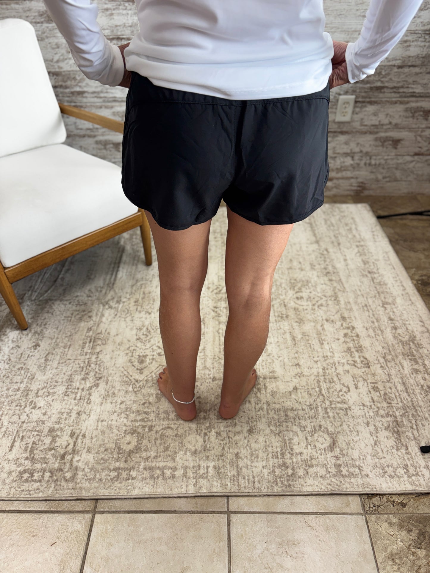 Kaukauna "K" Wayfarer Black Shorts ~ Ladies and Girl Sizes