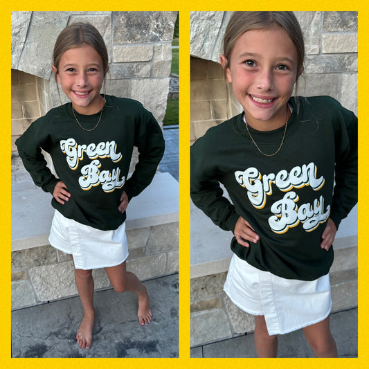 Green Bay Forest Youth Gildan Crewneck