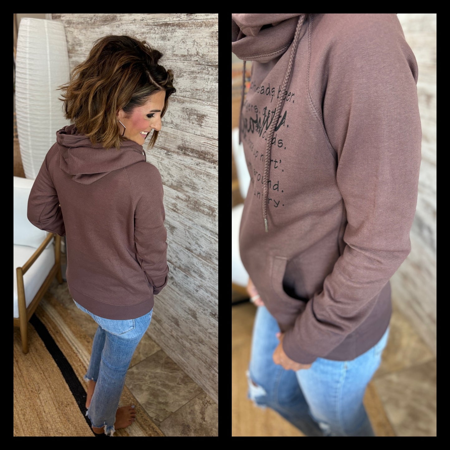 Wisconsin Highlights Java Cowl Hoodie