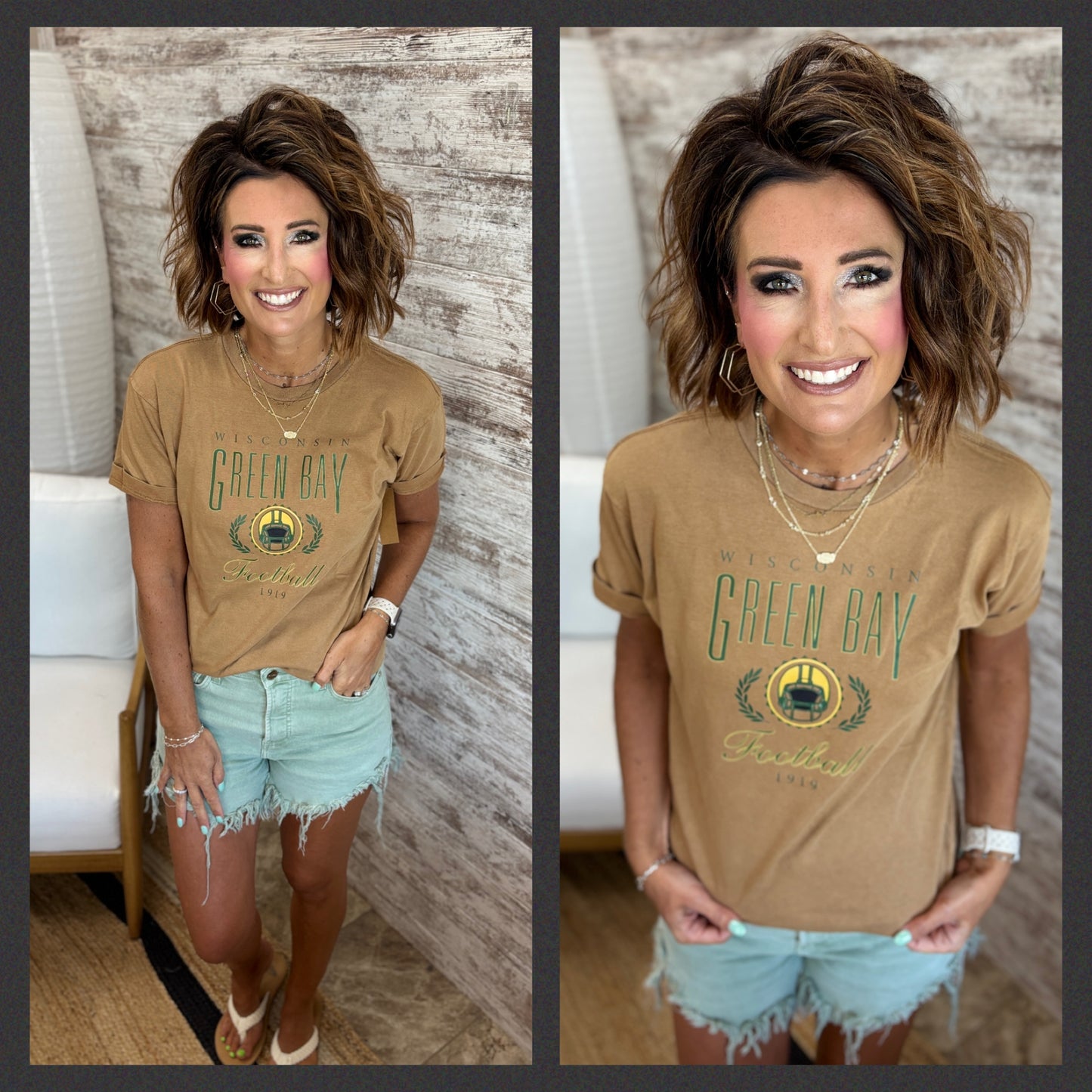 Vintage Packer Lane Seven Tee ~ 2 Colors