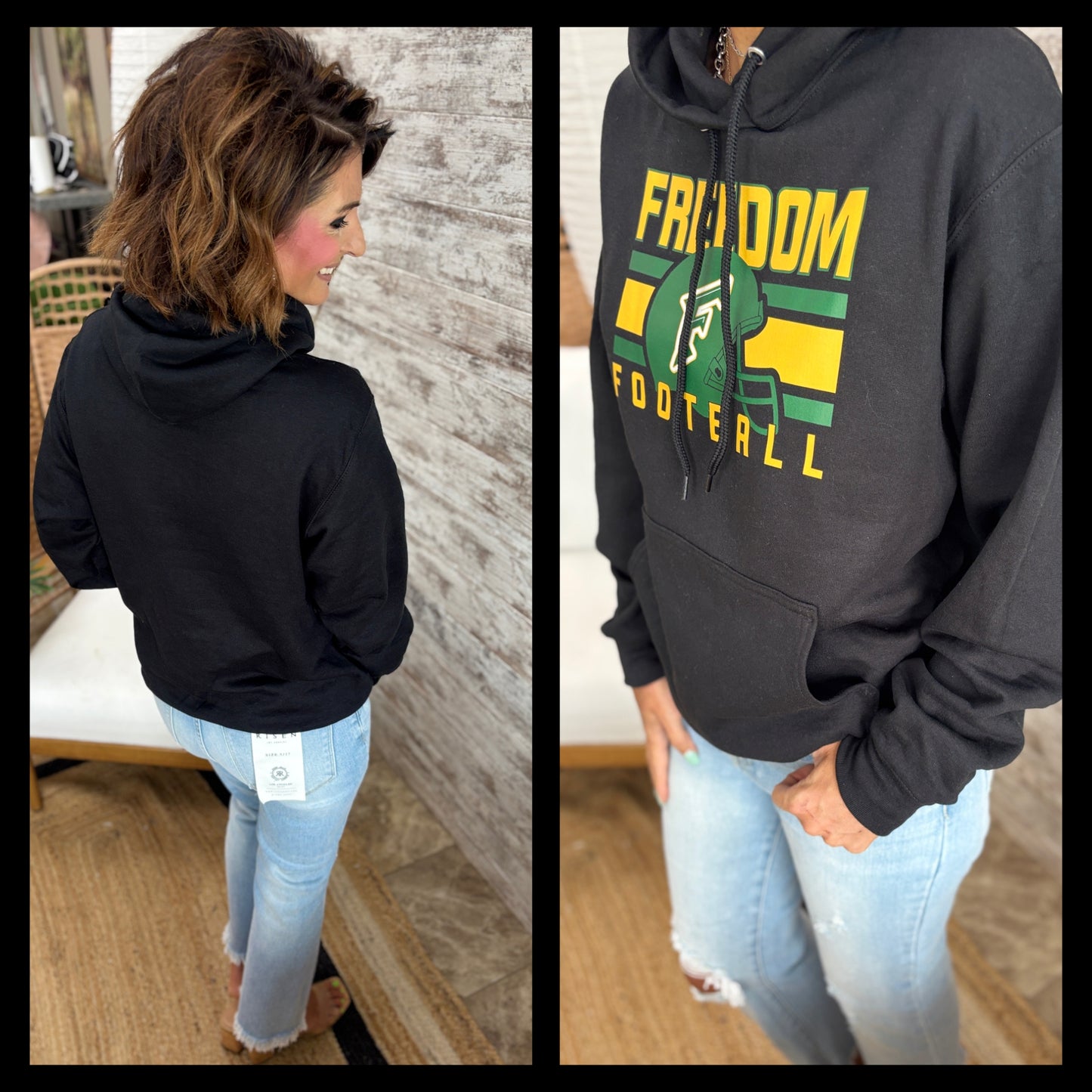 Freedom Irish Football Port & Company Hoodie ~ 2 Colors ~ Youth and Adult