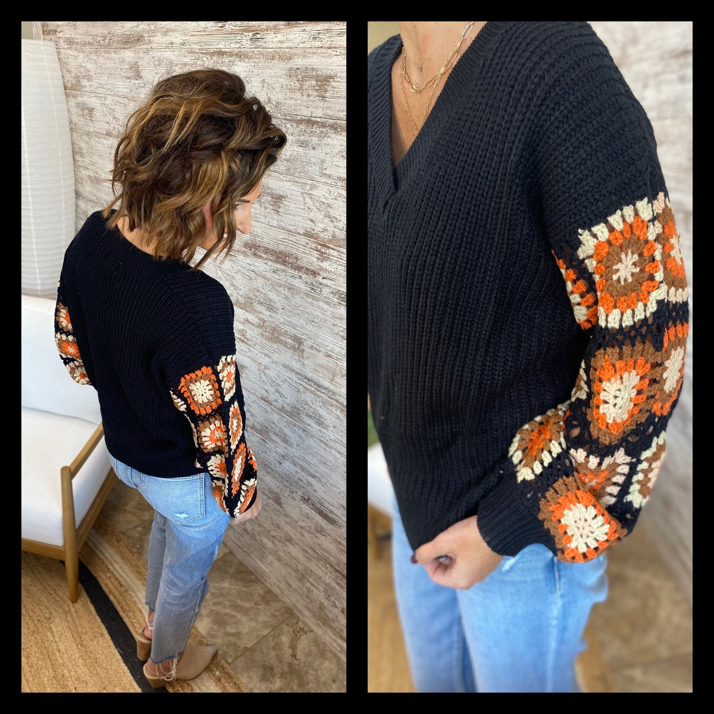 Granny Knit Sweater