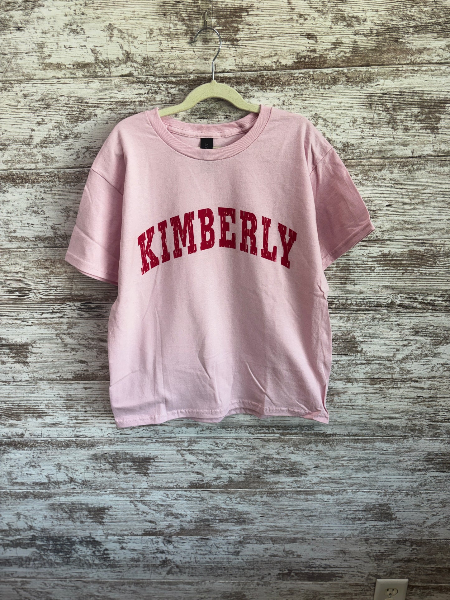 Final Sale Kimbelry Pink Gildan Heavy Blend Tee