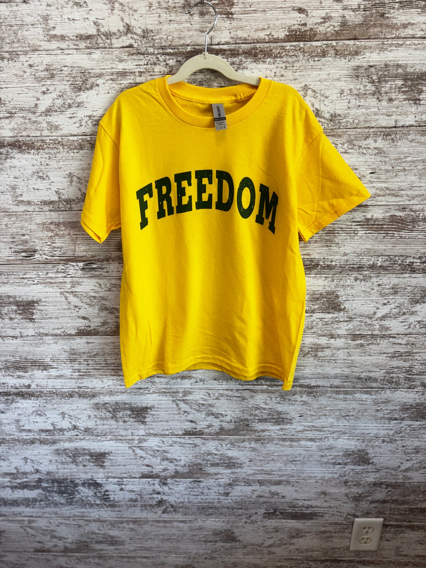 Final Sale Freedom Gold YOUTH Gildan Heavy Blend Tee