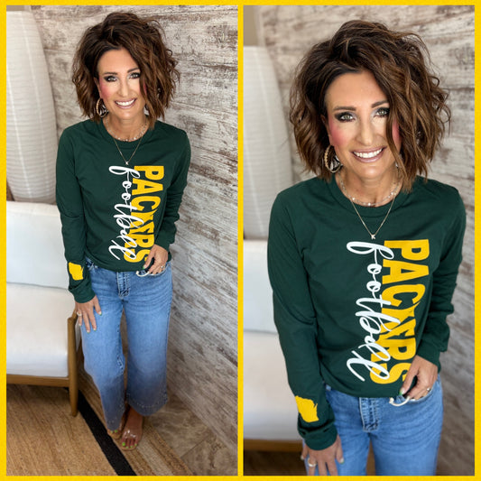 Packers Football Bella Forest Long Sleeve