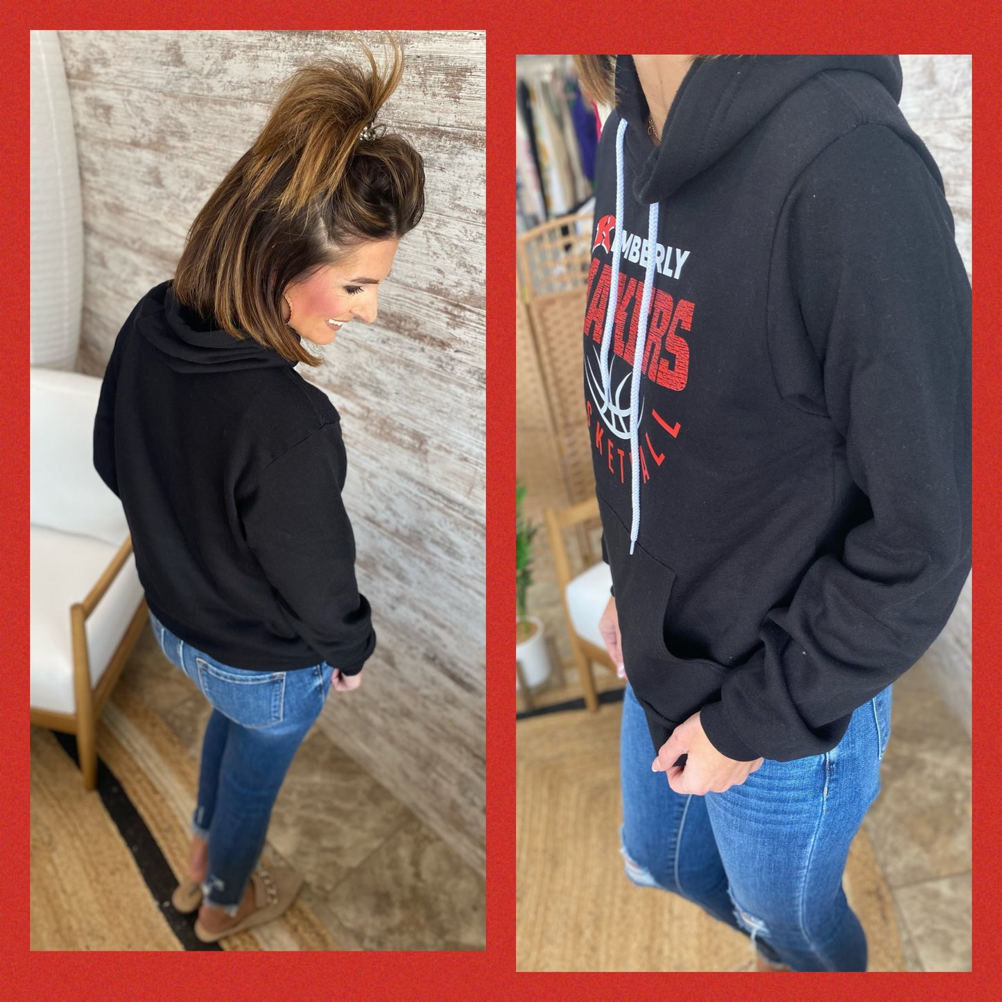 Kimberly Basketball Bella Hoodie