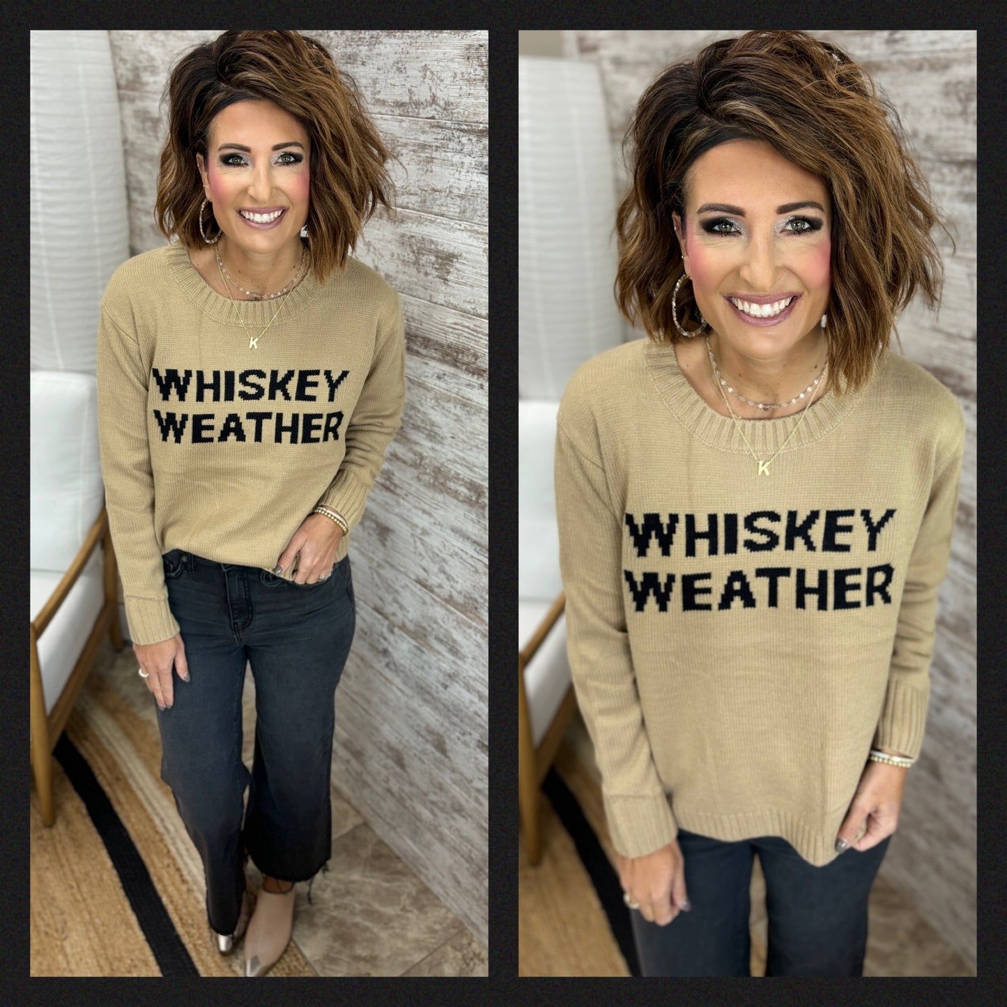 Whiskey Weather Sweater