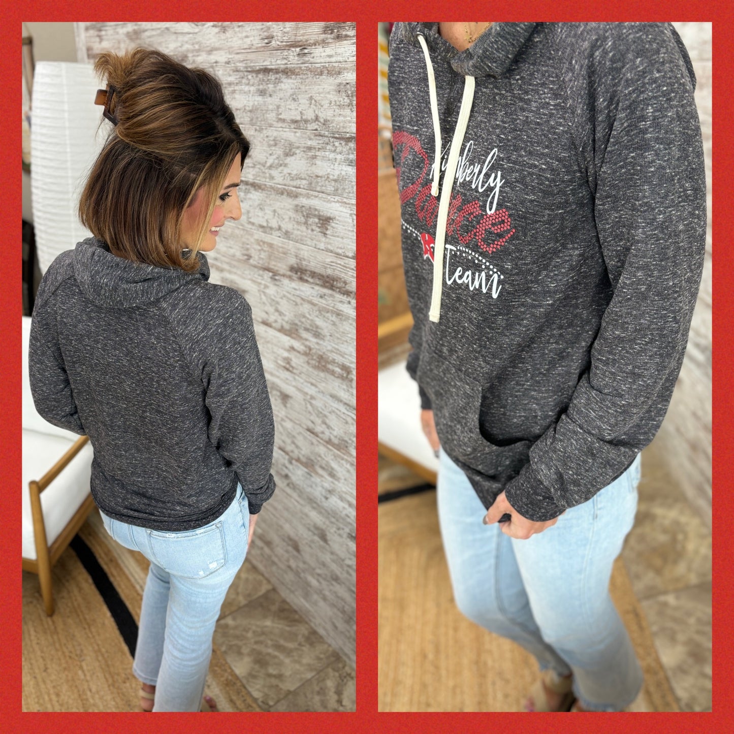 Kimberly Dance Jerzee Heathered Hoodie