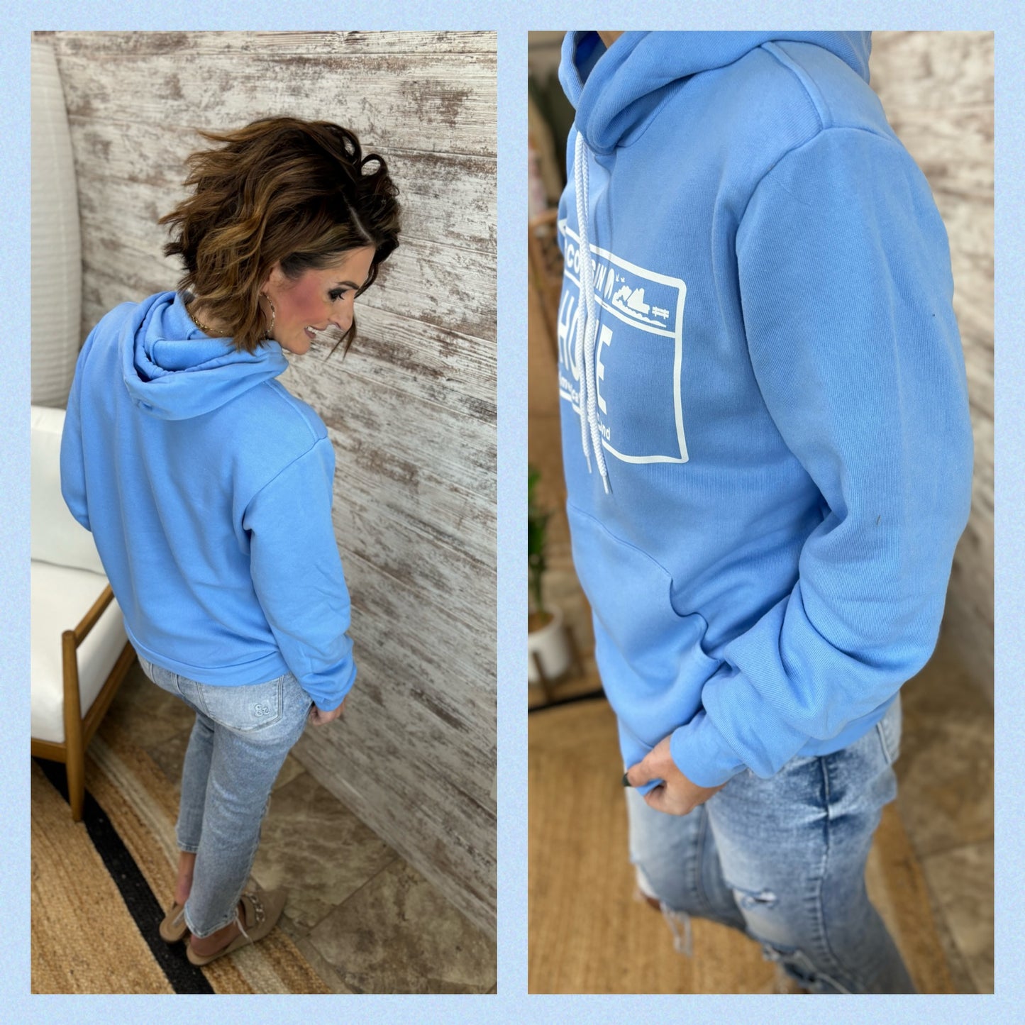 Bella Sponge Hoodie in Wisconsin Designs