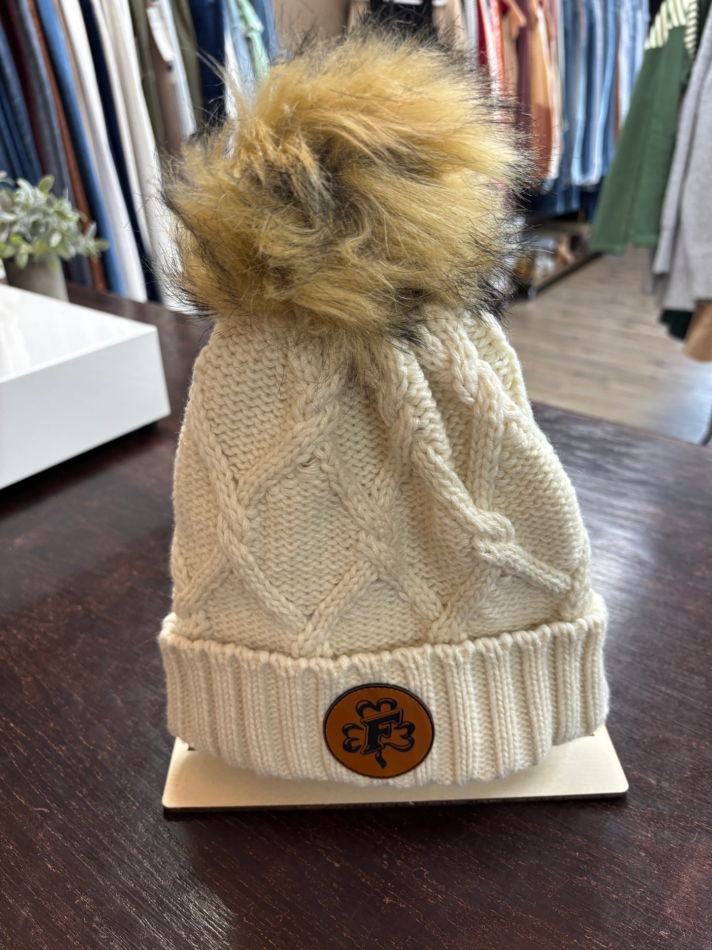 Freedom PAC Fundraiser New Era Faux Fur Pom Beanie~ 3 Colors