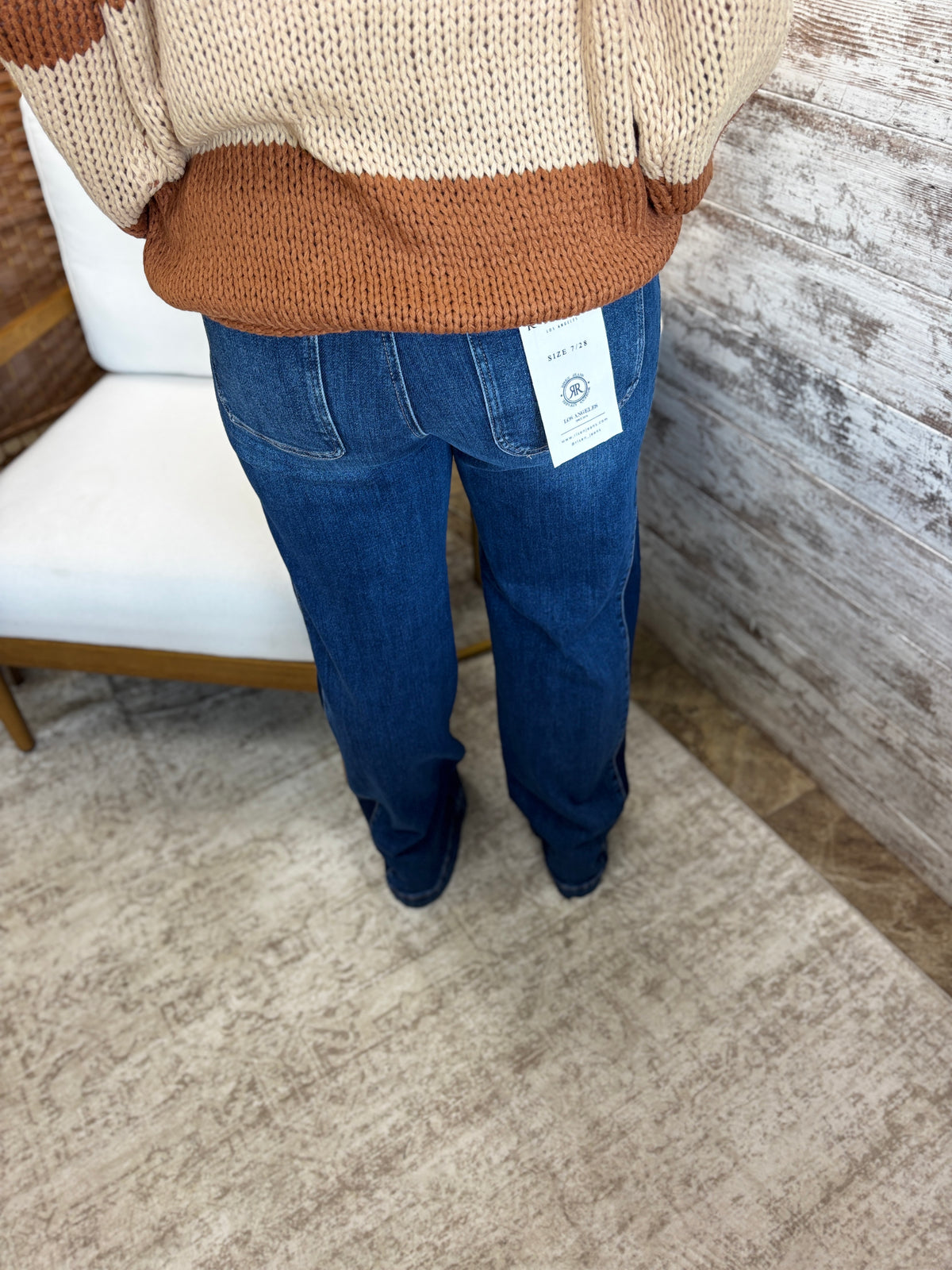 Risen Contrast Side Panel Jean PW21877