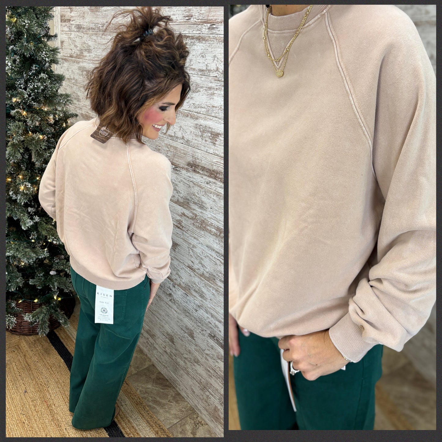 Mineral Wash Crew Neck