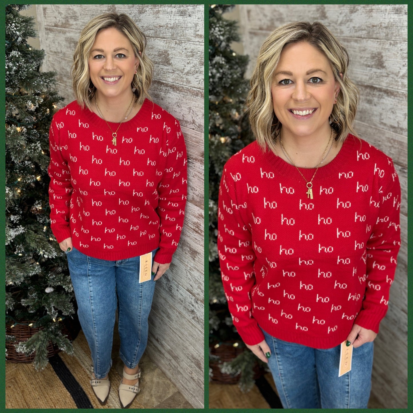 Red Ho Ho Ho Sweater