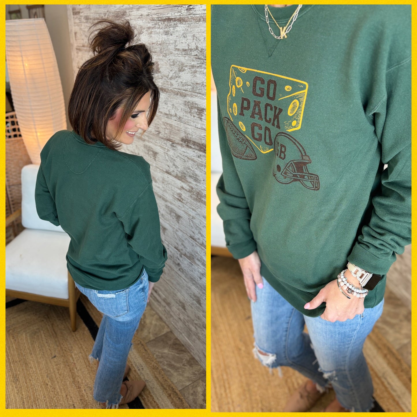 Go Pack Go Comfort Wash Crew ~ 2 Colors