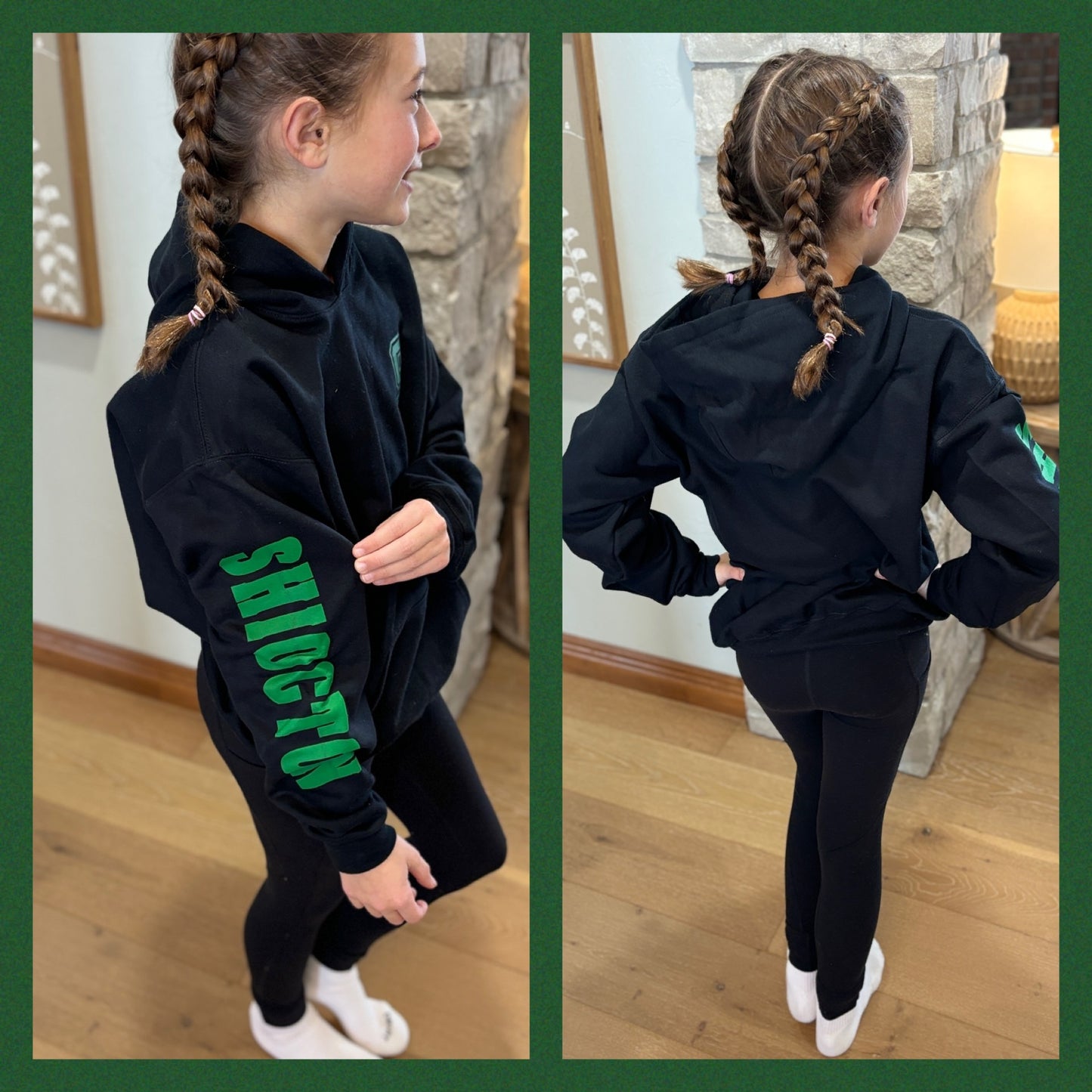 Shiocton Youth Gildan Black Hoodie
