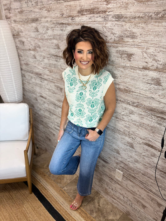 Mica Wide Leg Cropped Pant MDP-W3500