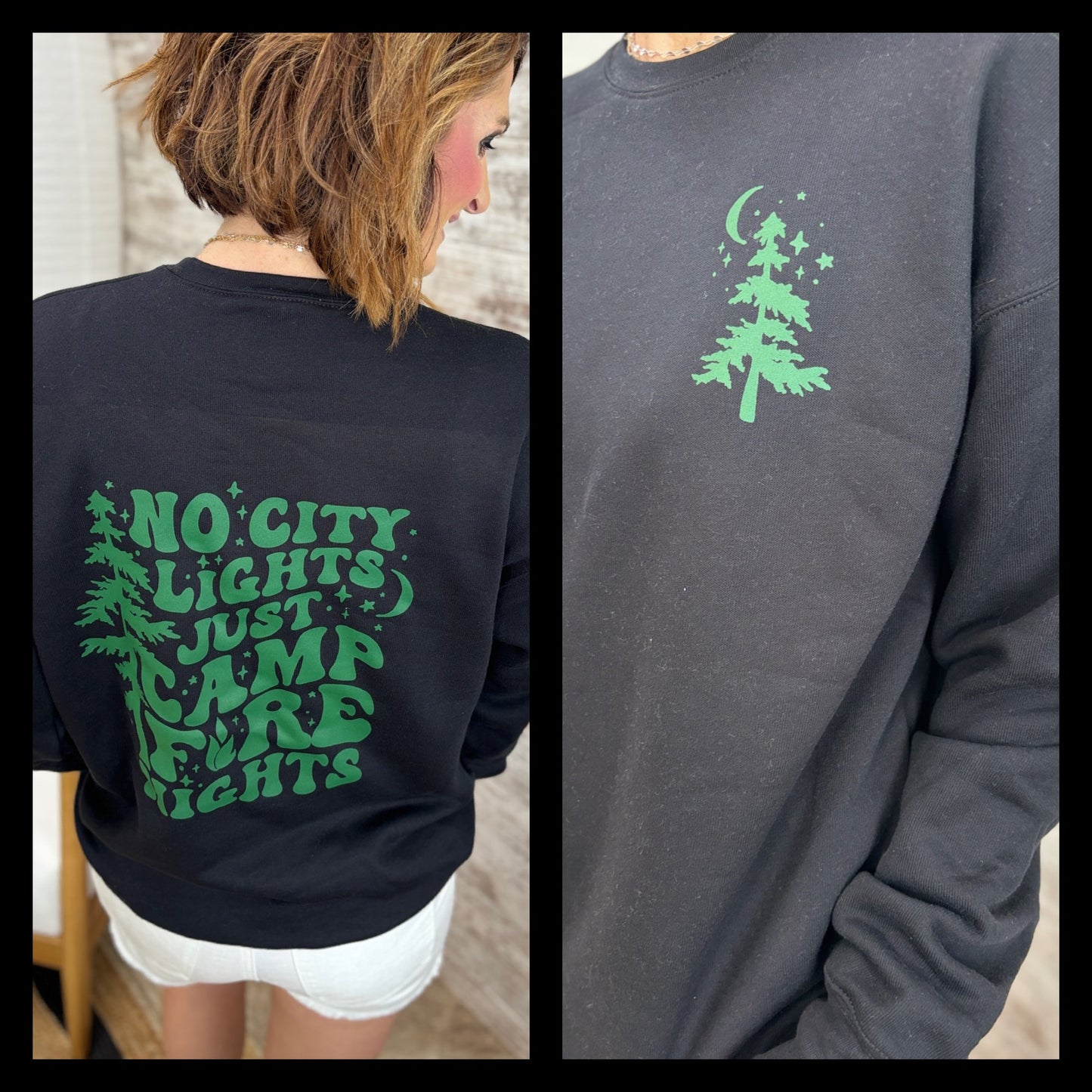 Campfire Nights Bella Crewneck ~ 2 Colors