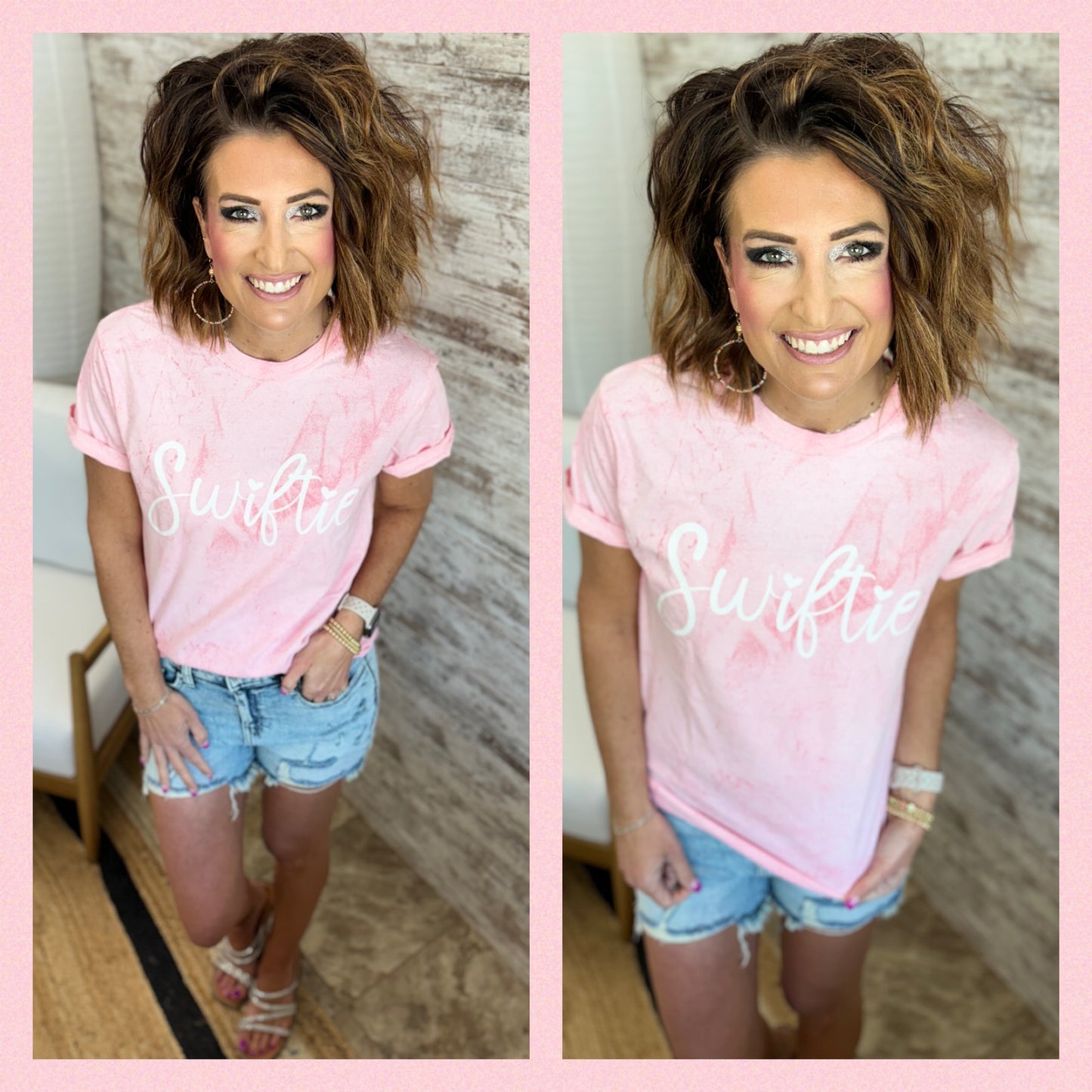 Swifite Pink Colorblast Tee