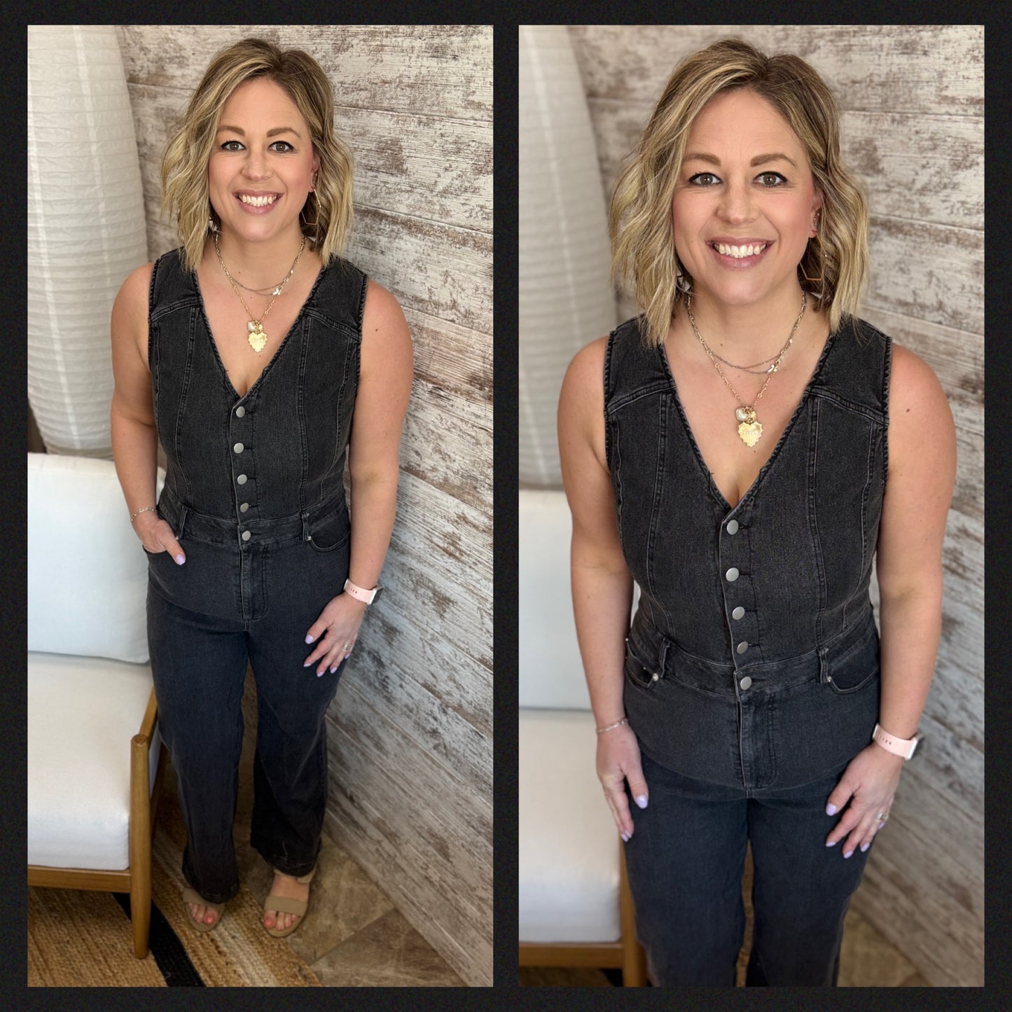 Denim Jumpsuit ~ 2 Colors