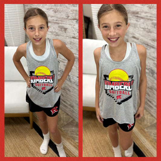 Kimberly Softball Bella Canvas Youth Tank