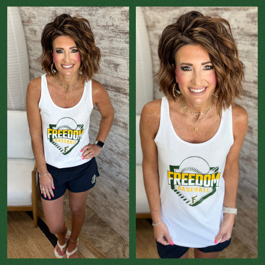Freedom Irish Baseball Port & Company Ladies Tank ~ 2  Colors