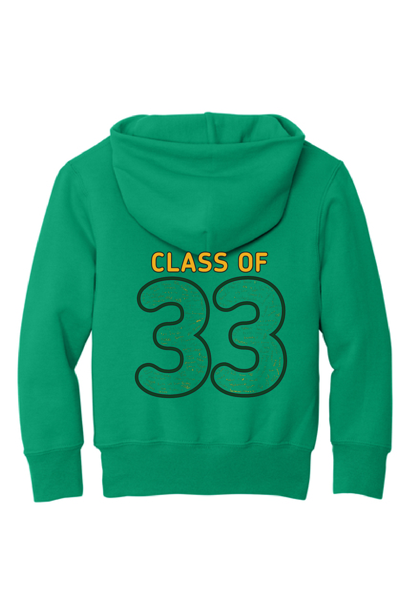 Freedom PAC Fundraiser 5th Grade Winner Design Port & Company Kelly Green Hoodie~Youth and Adult~