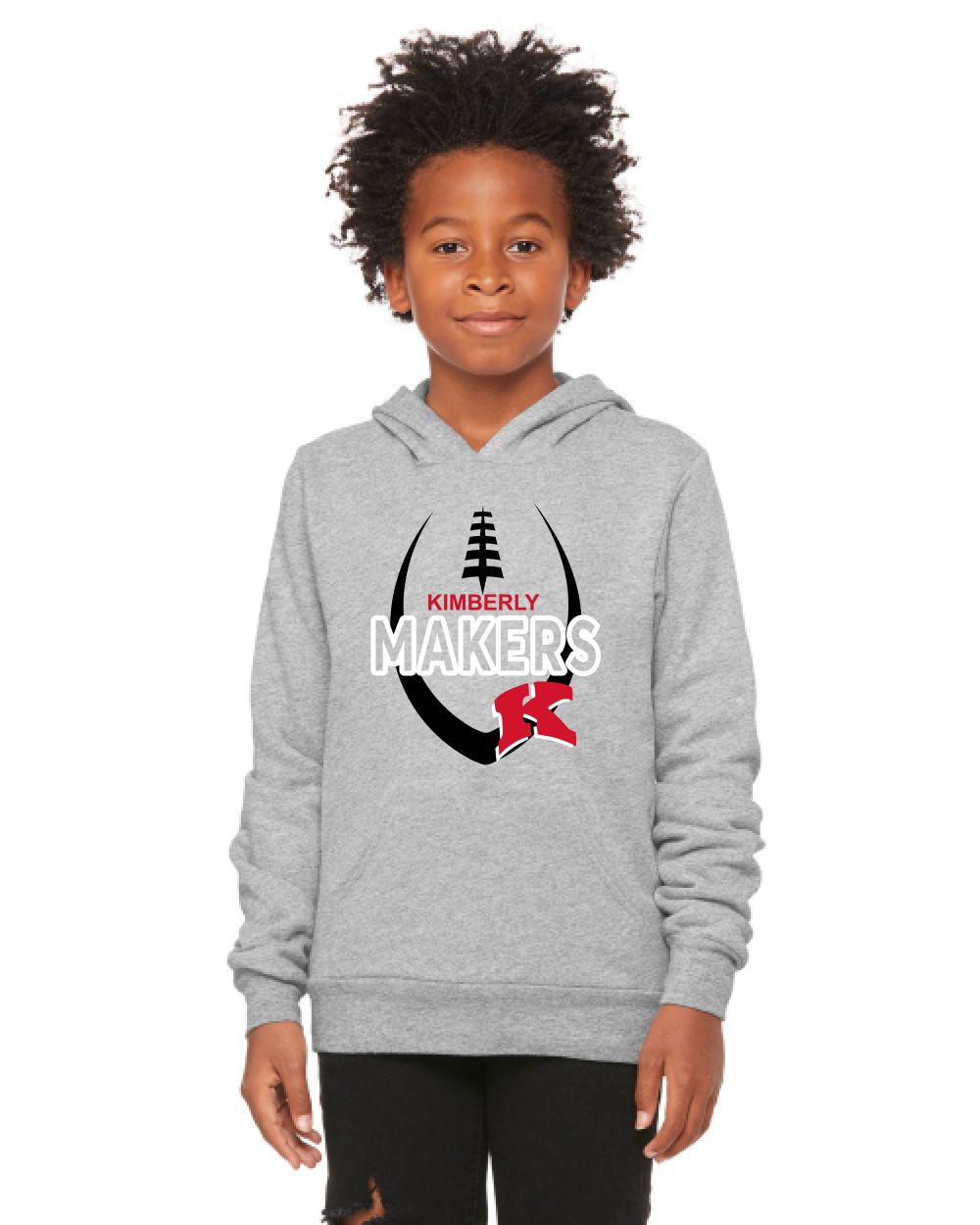 Youth Football Hoodie ~ Freedom, LC, Kimberly, Kaukauna, Seymour