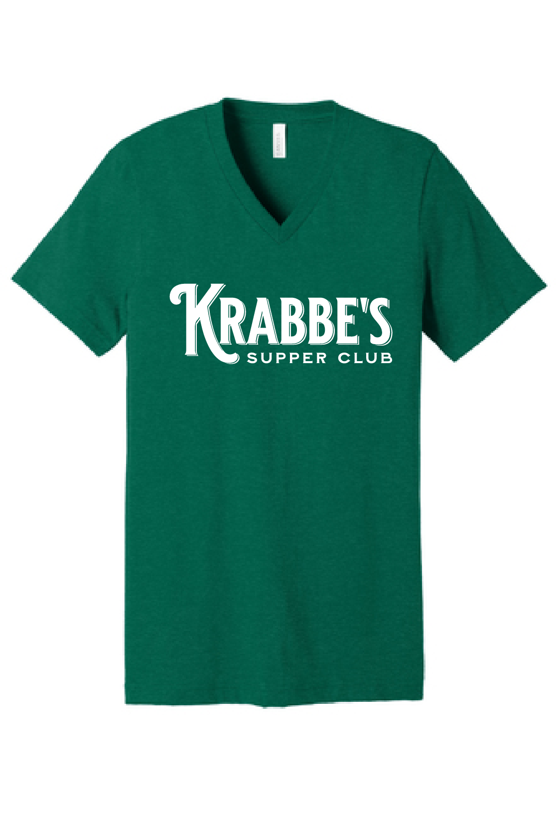 Krabbe's Bella Canvas V Neck Tee ~ Ladies/Men