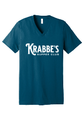 Krabbe's Bella Canvas V Neck Tee ~ Ladies/Men