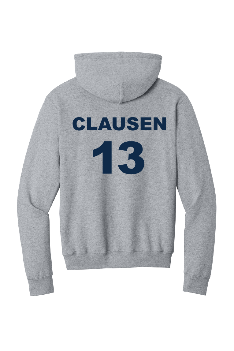 Little Chute Softball Port & Company Athletic Grey Hoodie~ Youth and Adult Sizes ~ Can be Personalized