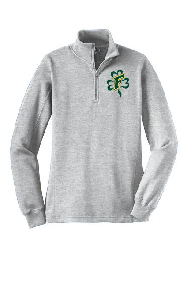 Freedom Irish Women's Sport-Tek Lightweight French Terry 1/4-Zip Pullover ~ 2 Colors
