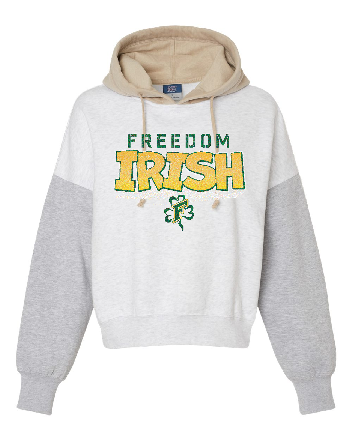 Freedom PAC Fundraiser MV Sport Crop Colorblock Hoodie~ Ladies ~ 3 Styles