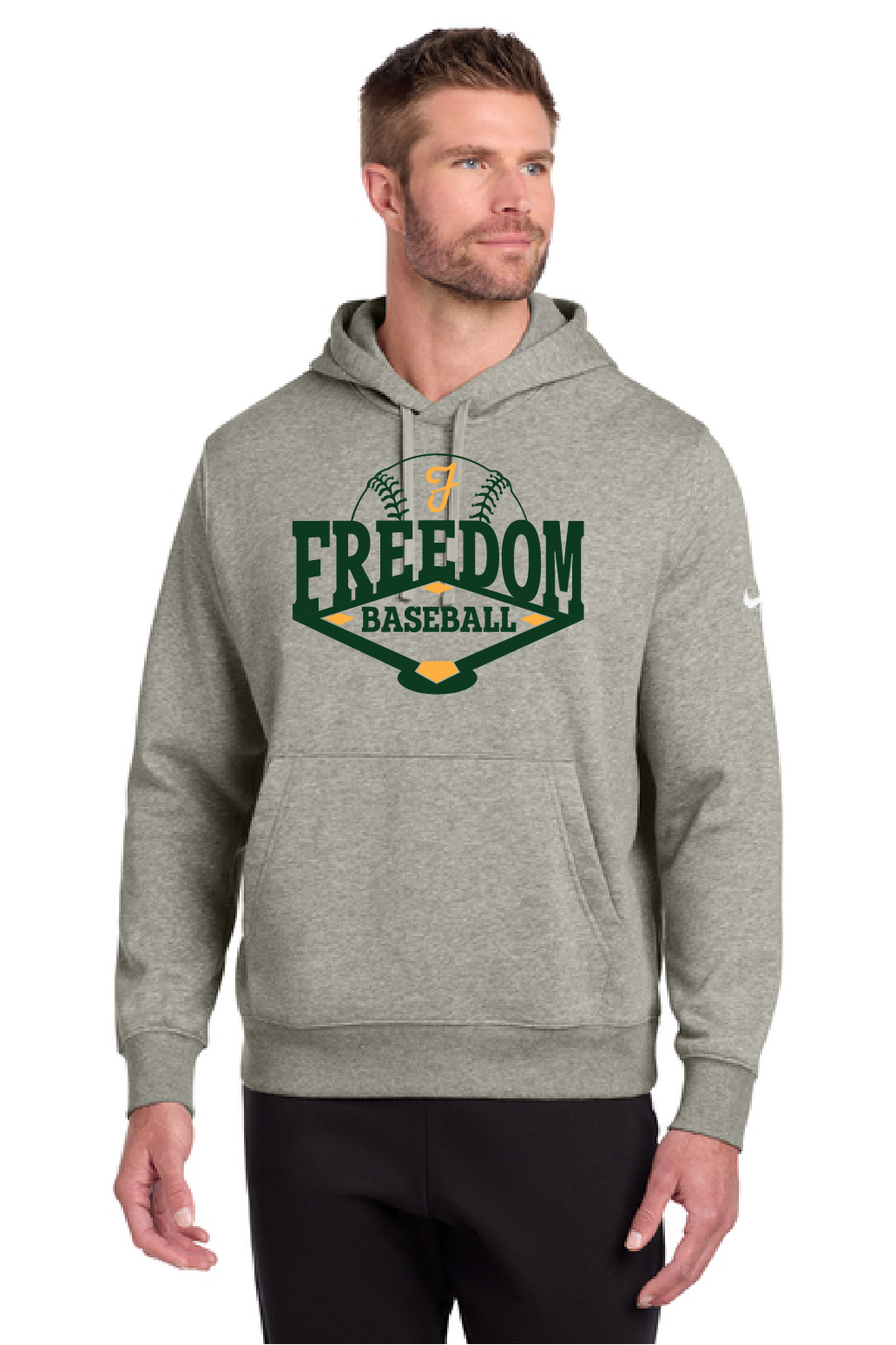 Freedom Baseball Nike Club Hoodie ~ 3 Colors ~ NEW