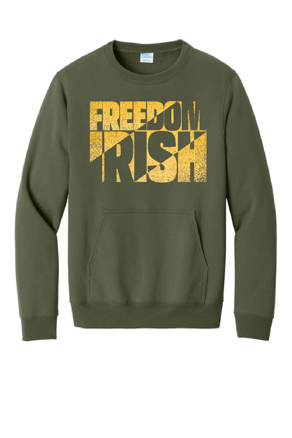 Freedom PAC Fundraiser Port & Company Kangaroo Pocket Crew ~ 3 Colors~ Unisex