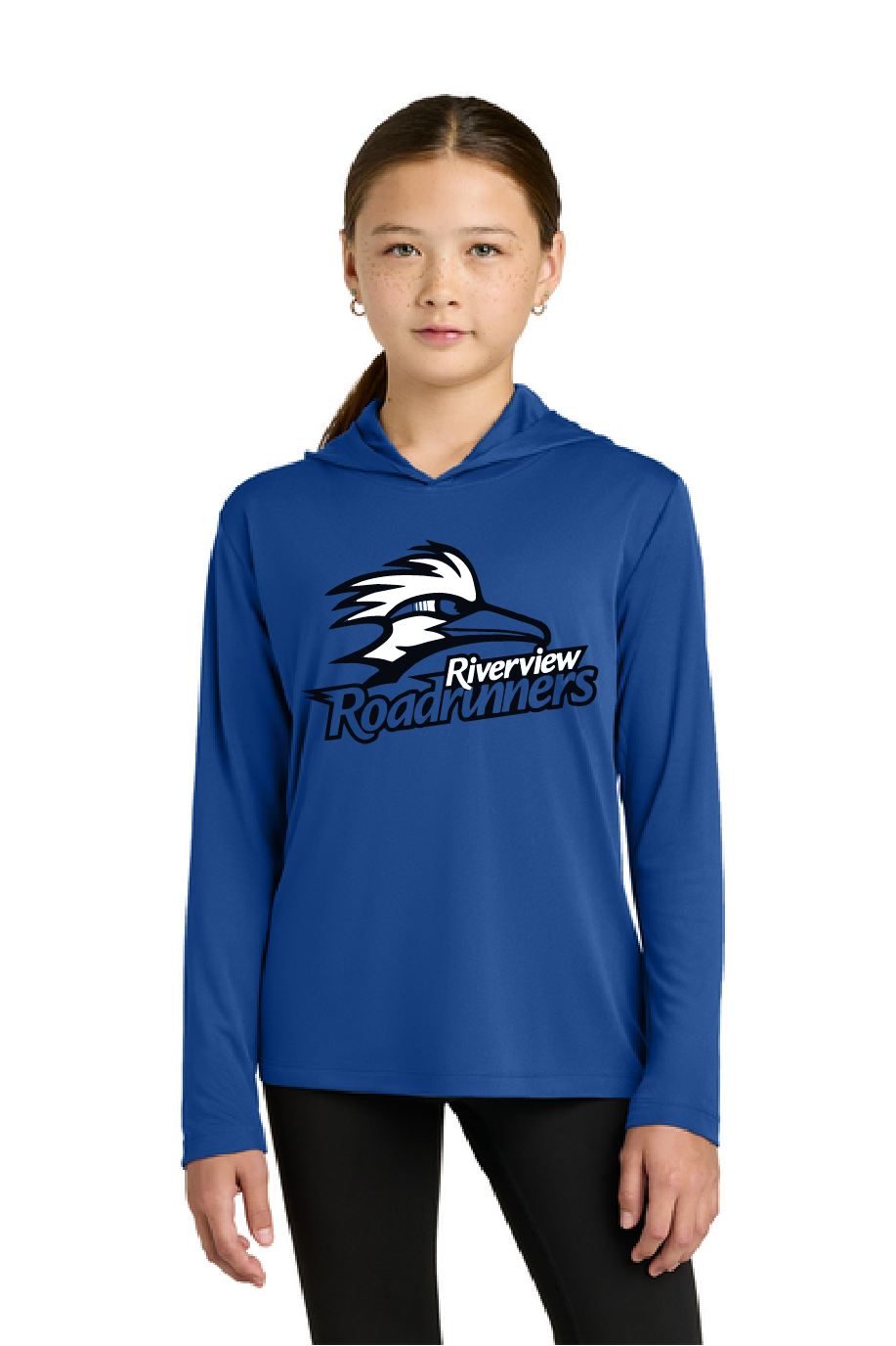 Riverview Fundraiser Sport-Tek® Posi-UV® Pro Long Sleeve Hoodie~ 2 Colors~ YOUTH