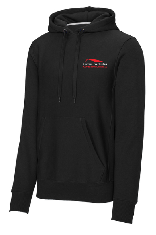 Calmes Verkuilen Sport-Tek® Super Heavyweight Pullover Hooded Sweatshirt ~ Black