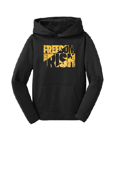 Freedom PAC Fundraiser Sport Tek Fleece Hoodie ~ 2 Colors~ Youth