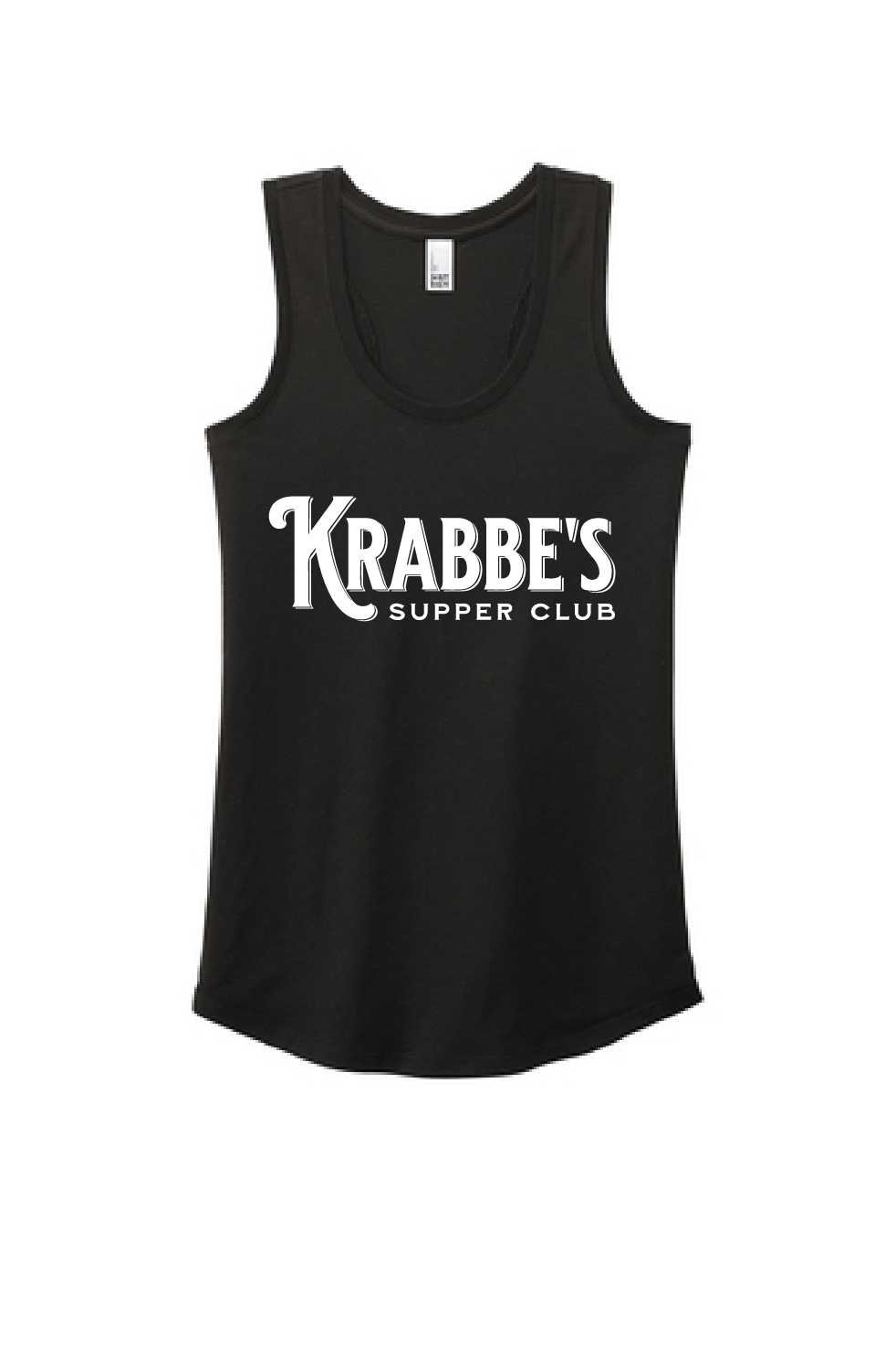 Krabbe's District Racer Back Tank ~ Ladies