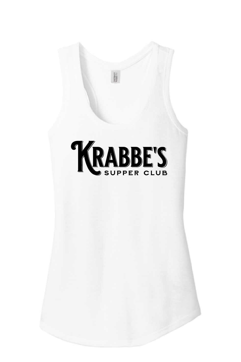 Krabbe's District Racer Back Tank ~ Ladies
