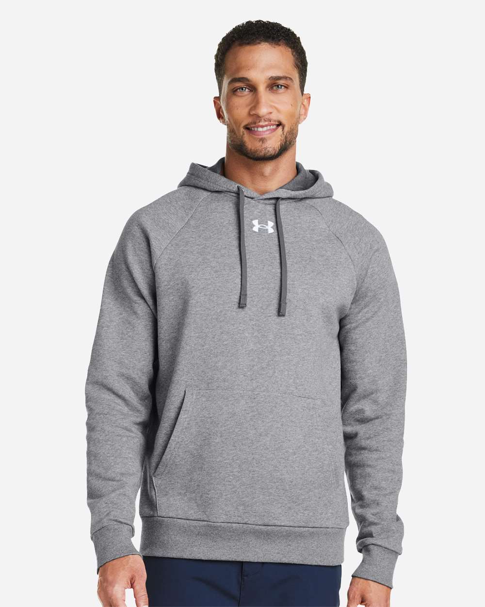 Freedom Irish Football Under Armour Light Grey Fleece Hooded Sweatshirt