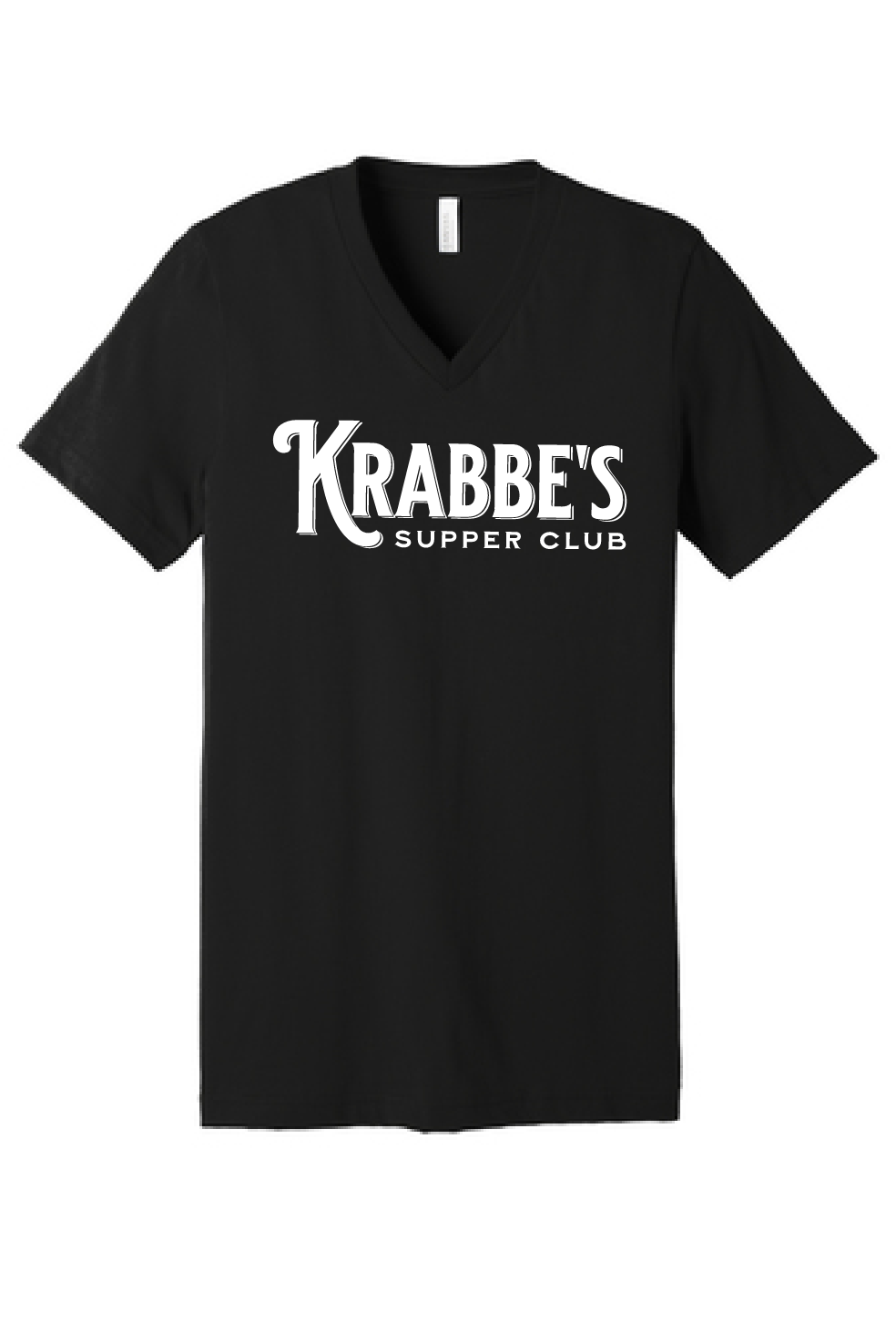 Krabbe's Bella Canvas V Neck Tee ~ Ladies/Men